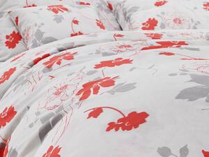Pamučna posteljina ROUGE crvena Dimenzije posteljine: 70 x 90 cm | 140 x 200 cm