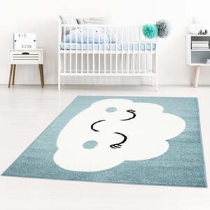 Sleeping Cloud šarmantni plavi dječji tepih Širina: 120 cm | Duljina: 160 cm