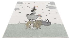 Simpatičan dječji tepih za igru sa životinjama Širina: 80 cm | Duljina: 150 cm