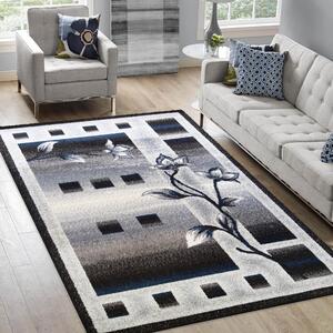 Prekrasan tepih za dnevni boravak sa  cvjetnim uzorkom Širina: 80 cm | Duljina: 150 cm