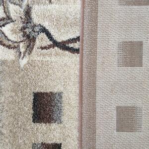 Kvalitetan tepih za dnevni boravak s cvjetnim uzorkom Širina: 80 cm | Duljina: 150 cm