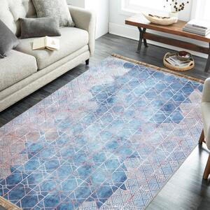 Protuklizni tepih s geometrijskim uzorkom Širina: 80 cm | Duljina: 150 cm