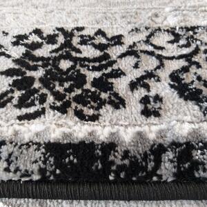 Ekskluzivni crni tepih u vintage stilu Širina: 120 cm | Duljina: 170 cm