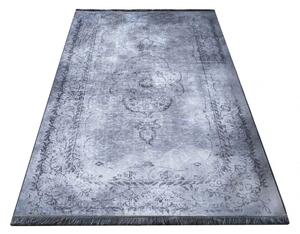 Sivi tepih s orijentalnim uzorkom Širina: 60 cm | Duljina: 100 cm