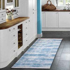 Moderni kuhinjski tepih u plavoj boji Širina: 160 cm | Duljina: 220 cm