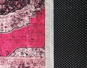Ružičasti orijentalni tepih u vintage stilu Širina: 80 cm | Duljina: 150 cm