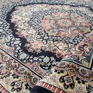 Vintage tepih s luksuznim plavo-crvenim uzorkom Širina: 150 cm | Duljina: 230 cm