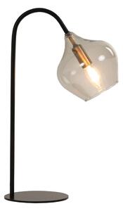 Crna stolna lampa (visina 50,5 cm) Rakel - Light & Living