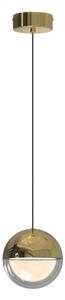 SVJETILJKA VISEĆA LED LUMINIS D120 7W 280LM 3000K BRUSHED GOLD AT10940