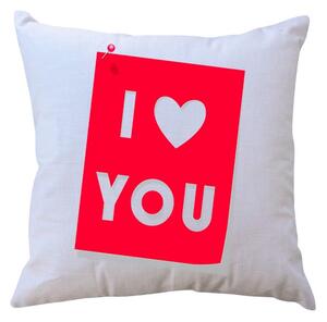 JAKS Jastuk 40 x 40 cm Uzorak: I love you
