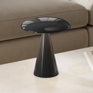 Beacon Lighting LED stolna lampa s punjivom baterijom Beacon, Kinoko, crna, 27 cm, CCT, prigušiva, Crno, Dnevni boravak/blagovaonica, Plastika