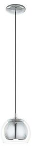 Eglo Okrugla viseća svjetiljka Rocamar (Visina: 110 cm, Krom, 40 W)