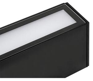 LED vrtna svjetiljka 12W jednostrana 60cm crna