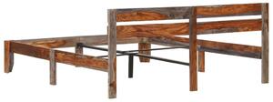 Okvir za krevet od masivnog drva šišama 140 x 200 cm