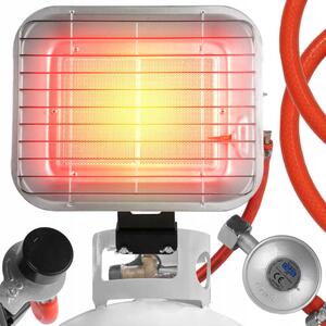 Plinski grijač na propan-butan od 4,5 kW + crijevo i regulator