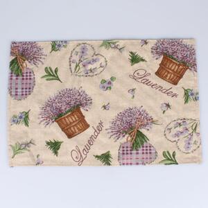 Dakls Easter Deco Levander tekstilni podmetač, 48 x 33 cm
