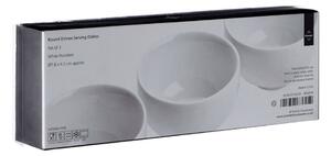 Bijele porculanske posude za posluživanje u setu 3 kom ø 8 cm Entree – Premier Housewares