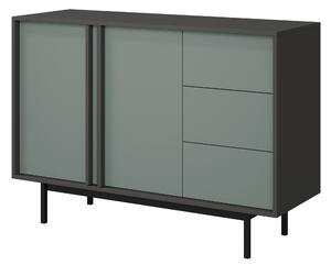 Komoda Alsento 7 (antracit + aloe)