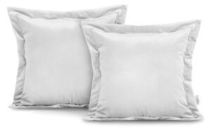 Set od 2 bijele jastučnice AmeliaHome Side, 45 x 45 cm