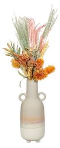 Siva vaza Sass & Belle Bohemian Home Mojave, visina 23 cm