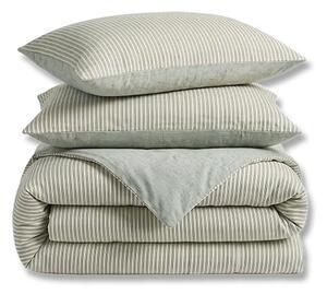 Flanel posteljina Bambol Las Vias set s navlakom za poplun - Zelena , 140x200/60x80 cm
