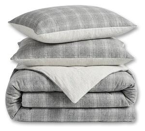 Flanel posteljina Bambol Cuadros set s navlakom za poplun - 140x200/60x80 cm