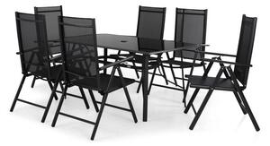 Stol i stolice set Comfort Garden 253Složiv, Tekstil, Metal