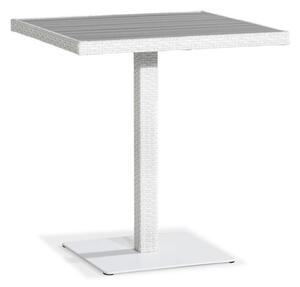 Vrtni stol Comfort Garden 30375x70cm, Siva, Bijela, Metal, PVC pletivo