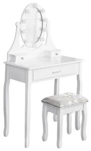 Toaletni stol i tabure - Amelie LED