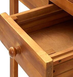 Vrtna kuhinjska kolica od bagremovog drva 92 x 43,5 x 141,5 cm