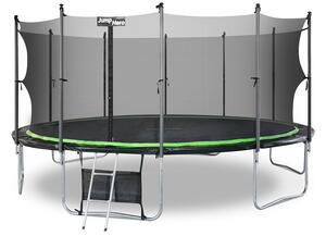 Vrtni trampolin s unutarnjom mrežom 488 cm Jump Hero 16FT