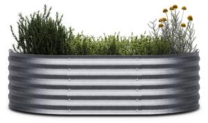 Blumfeldt High Grow, povišeni krevet, 150 x 43 x 60 cm, izrađen od valovitog čeličnog lima, jednostavan za sastavljanje, otporan na hrđu i mraz