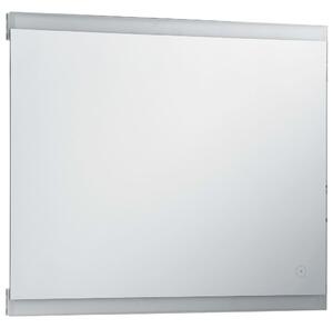 Kupaonsko LED zidno ogledalo sa senzorom na dodir 60 x 50 cm