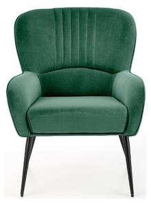 Fotelja Houston 999 Zelena, 94x73x70cm, Tkanina, GambeNoge: Metalne