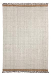 Krem ručno rađen vunen tepih 200x300 cm Brina – Kave Home