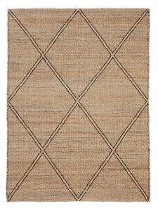 Ručno rađen juten tepih u prirodnoj boji 160x230 cm Vallalta – Kave Home