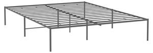 Metalni okvir za krevet crni 140x200 cm