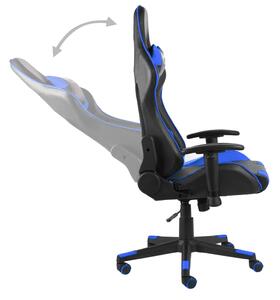 Okretna igraća stolica plava PVC