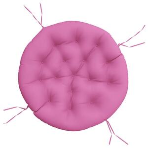 VidaXL Okrugli jastuk ružičasta Ø 100 x 11 cm od tkanine Oxford
