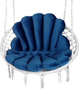 Jastuci za stolice Velvet Blue Shell