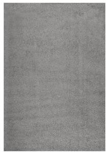VidaXL Čupavi tepih s visokim vlaknima sivi 160 x 230 cm