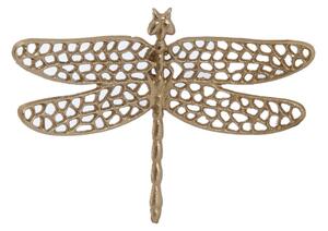 Metalni zidni ukras 24x17,5 cm Dragonfly – Light & Living