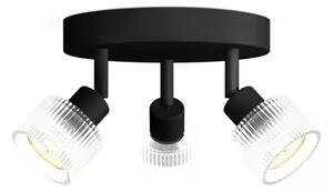 HOREN PHILIPS LED reflektor SPOT 3XGU10 pločasti crni 8721103143570