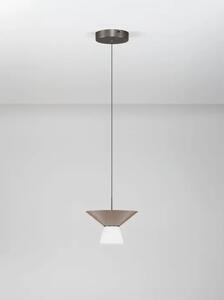 Tanka cilindrična LED visilica Nova Luce Baris (Triac dimabilna), 8W, mocha NL9009313