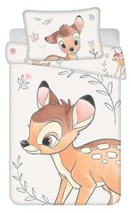 Pamučna dječja posteljina za dječji krevetić 100x135 cm Bambi "Beige" – Jerry Fabrics