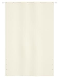VidaXL Balkonski zastor krem 160 x 240 cm od tkanine Oxford