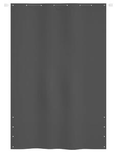 VidaXL Balkonski zastor antracit 160 x 240 cm od tkanine Oxford