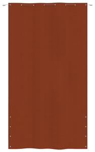VidaXL Balkonski zastor terakota 160 x 240 cm od tkanine Oxford