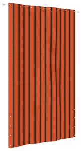 VidaXL Balkonski zastor narančasto-smeđi 160x240 cm od tkanine Oxford