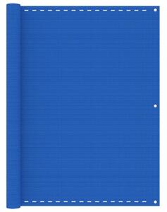 VidaXL Balkonski zastor plavi 120 x 600 cm HDPE